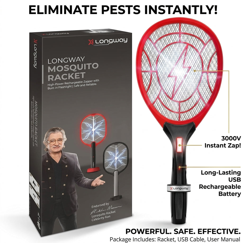 Mosquito killer raquet